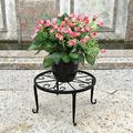 maxiaoxia 1PC Metal Plant Stand Round Anti-Rust Flower Pot Stands Floor Plant Holder Plant Rack for Room Indoor and Outdoor Patio & Garden Decor