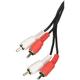 HAMA Cable 2 X RCA Male to 2 RCA Male 1.2 M, No Batteries, Black / Red / White