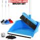 Dustpan and Brush Set long Handle Heavy Duty Dust Pan Broom Sweeping Cleaning