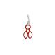 ZWILLING Multi-Purpose Scissors, Universal scissors, Length: 20 cm, Stainless Special Steel, Silver/Red, Kitchen utensil