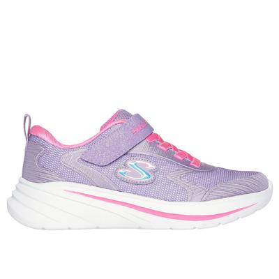 Skechers Girl's Wave 92 Sneaker | Size 2.5 | Lavender | Textile/Synthetic | Machine Washable
