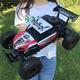 XYMJT toy car children remote control car Electric High Speed RC Cars, 4WD Off Road Monster Truck All Terrain 1/16 Alloy 2.4G Electric Racing Car 2.4GHz RC Buggy Vehicle for Adults and (Size : 2 b