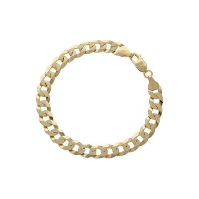 Armband FIRETTI "Schmuck Geschenk Silber 925 Armschmuck Armkette Panzerkette" Gr. 21, gold (gelbgoldfarben), Armbänder, Herren, 21, Silber 925 (Sterlingsilber), Panzerarmband Image