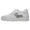 Sneaker DOGO "Dice Low-Top Sneaker The Wise Owl Damen Sneaker", Damen, Gr. 39, Normalschaft, weiß, Lederimitat, Schuhe, Handgefertigt