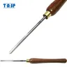 "TASP 6.3mm 1/4 ""mandrino Gouge strumenti per tornitura del legno flauto a forma di V tornitura del"