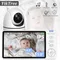 Baby monitor video da 5 pollici con zoom 4X Babyphone Camera Bebe Nanny Monitor Madre Bambino Audio
