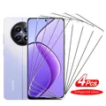 4 pezzi in vetro temperato per Realme 12 Plus 5G protezione schermo trasparente per Realme 11 10 9 9i 8 8i Pro Plus 5G vetro protettivo