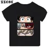 Anime My Hero Academia Cartoon Kids T-shirt Boku No Hero Academia vestiti per ragazze neonati