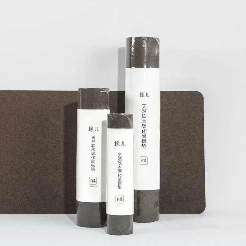 Eichenholz Natur kork Mauspad wasserdicht Anti-Rutsch-Anti-Fouling großen Computer Gaming Desktop Office Mauspad s m l Image