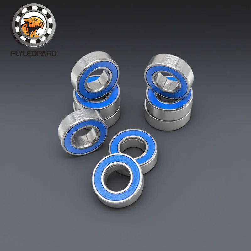 688RS Lager 10 Stück 8 x 16 x 5 mm ABEC-7 Hobby Elektro-RC-Auto-LKW-Kugellager blau mit Gummidichtung 6700 6701 686 695 696 6800 698