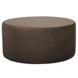 Latitude Run® Box Cushion Chaise Lounge Slipcover, Leather in Brown | 18 H x 36 W x 36 D in | Wayfair F9B4A02755164C32A34669E1482DEA16
