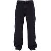 Bequeme Jeans KARL KANI "Karl Kani Herren KMI-PL063-001-03 KK Retro Baggy Workwear Denim", Herren, Gr. 38, Normalgrößen, schwarz (vintage schwarz), 100% Baumwolle, unifarben, casual, normal, Jeans