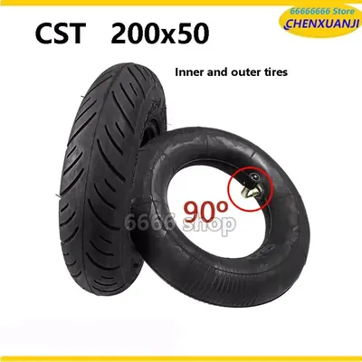 200x50 Tire CST High Performance and Quality Inner Outer Tube for Mini Electric Scooter 8 Inch