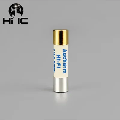 1PCS HIFI 4N Sterling silver Fuse CD Audio Amplifier Tube Amp Fuse 5*20mm 0.5A -15A Electronic