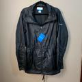 Columbia Jackets & Coats | Columbia Nwt Black Long Length Hooded Windbreaker Jacket - Women's Size Xl | Color: Black/Silver | Size: Xl