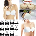 Intimo Multiway da sposa di moda aggiungi 2 tazze di supporto reggiseno Push Up imbottito reggiseni senza spalline intimo taglia 32 34 36 38 40 A B C D Top