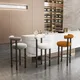 Chaise de bar nordique moderne tabouret de bar de luxe design minimaliste tabouret de salon