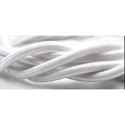 [wamami] White Round Elastic Cord String Set Ball Jointed Doll 1/4 MSD 1/3 1/6 SD DZ BJD Doll