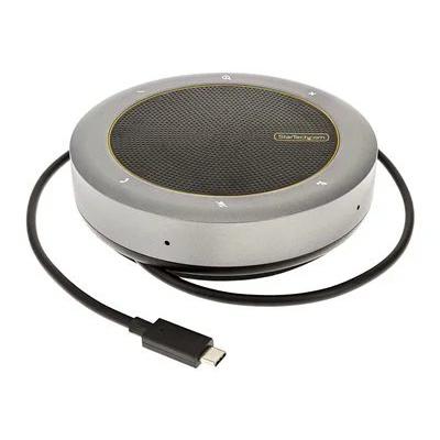 StarTech.com USB-C Boardroom Speakerphone Docking Station/Mini Portable Conference Speaker and Audio Dock