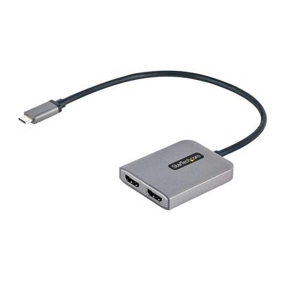 StarTech.com USB-C to Dual HDMI Adapter, 11.8in