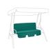 (Green) Gardenista Outdoor 3-Seater Garden Hammock Swing Bench Cushion Patio Furniture Seat Pad