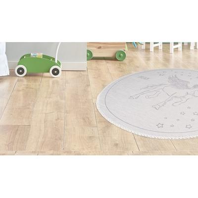 Kinderteppich ARTE ESPINA "Bambini 200", grau, H:5mm Ø:160cm, Polyester, Teppiche, Fantasievoll bedruckter Kinderteppich, angenehme Haptik Image