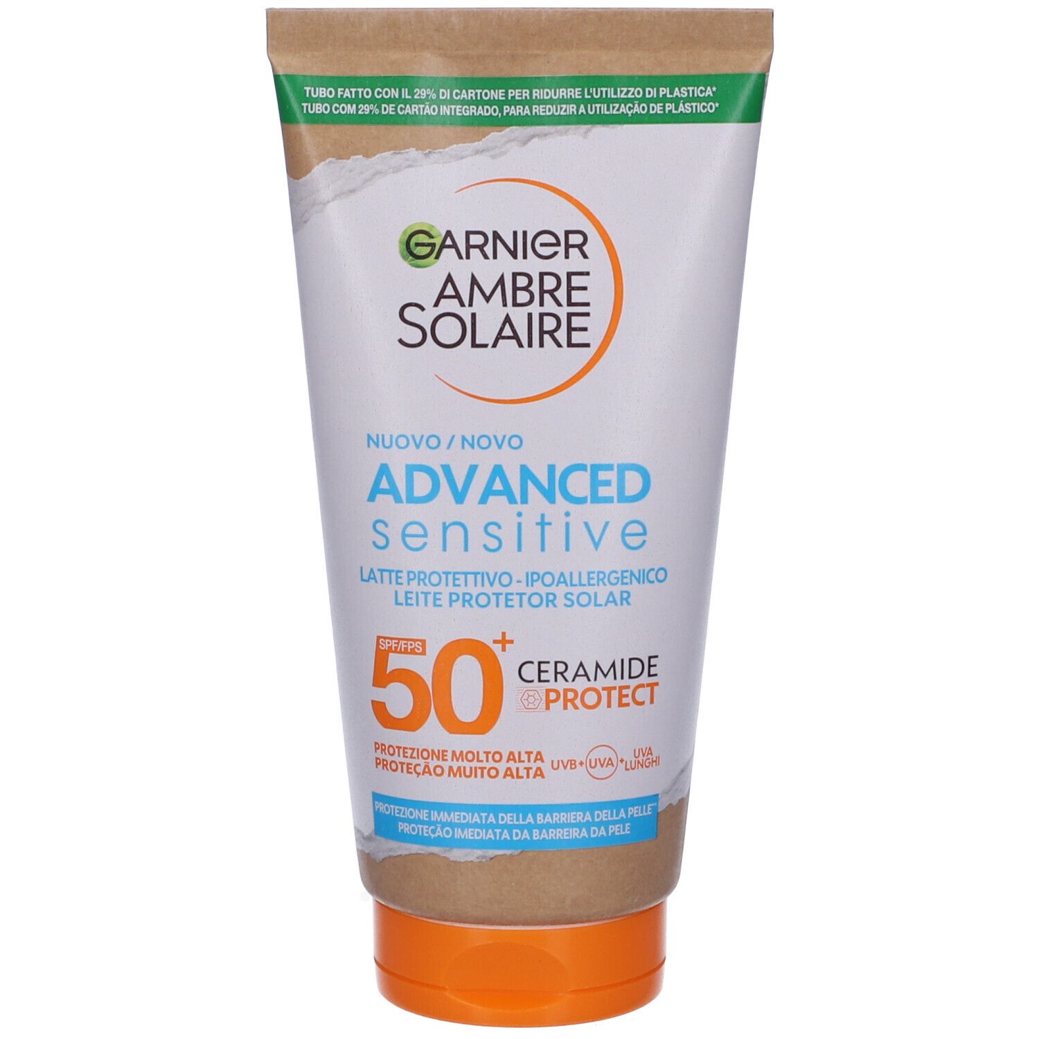 Garnier Ambre Solaire Advanced Sensitive Latte Solare SPF50+ 175ml 175