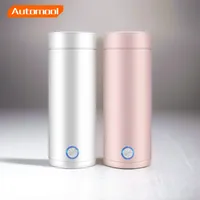 Reise-Wasserkocher 400ml vakuum isolierte Tasse Auto-Off-Wasserkocher Wasserkocher Flasche für Tee