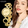 Orologio d'oro orologio di lusso con diamanti di moda per orologio da polso da donna orologio da
