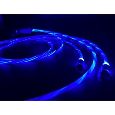 Jaspertronics™ Flowing LED Charging Cables with ...