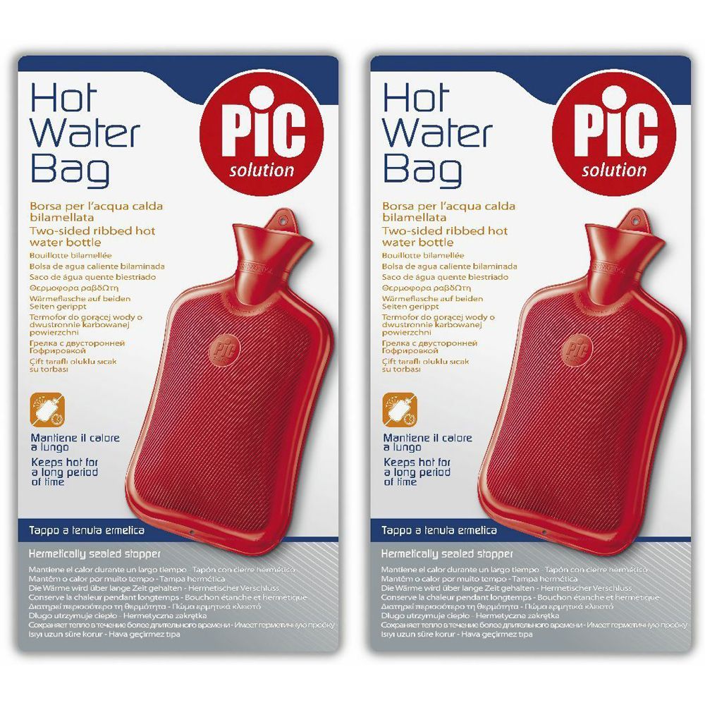 PiC Solution Hot Water Bag 2x1 pz Borsa dell'acqua calda