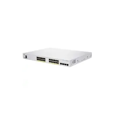 Cisco CBS350-24P-4G-EU Netzwerk-Switch Managed L2/L3 Gigabit Ethernet (10/100/1000) Silber