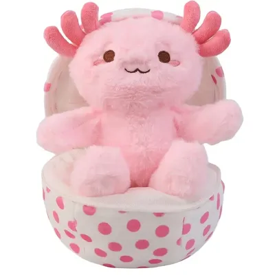 2in1 Axolotl Plush Toy Easter Plush Salamander Plush Doll Plush Hugging Appease Doll Cute Axolotl