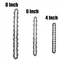 4 Inch 6Inch 8Inch Chainsaw Chain 1/4" .043" 28/37/45/48 DL Semi Chisel Electric Chainsaw Chain