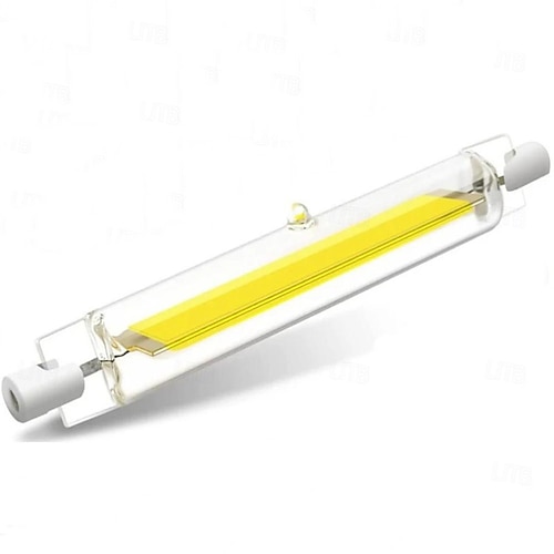LED R7s Glasröhren-Kolbenbirne tief dimmbar kein Flimmern 118mm Hochleistungs-R7s-Maislampe J118 ersetzt Halogenlicht AC110V 220V Lampenschirme Image