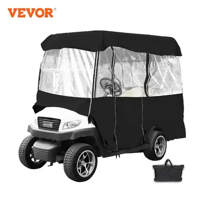 VEVOR Golf Cart roof up to 79" L Covers 4 Passenger Premium Tight Weave Ezgo Golf Cart Accessories