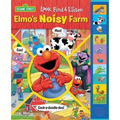 Sesame Street: Elmo's Noisy Farm Look, Find And Listen [With Battery]