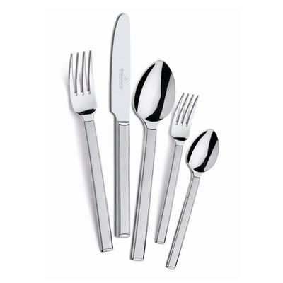 Besteck-Set "Villago", silber (silberfarben), 24 tlg., Chromnickelstahl 18/10, PICARD & WIELPÜTZ SOLINGEN, Essbesteck-Sets, mattiert Image