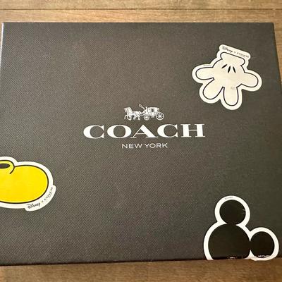 Coach Other | Coach X Disney Black Empty Gift Box With Insert | Color: Black | Size: Os