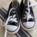 Converse Shoes | Converse Toddler 4 Black White Lace Up Tennis Shoes Shoe Boy | Color: Black/White | Size: 4bb