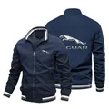 Giacca da uomo stampata con logo Jaguar 2023 trench alla moda giacca sportiva all'aperto cappotto
