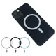 1 pz/3 pz per Magsafe piastra magnetica anello universale adesivo in metallo supporto caricatore Wireless lamiera lamiera per magnete supporto per auto