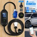 AFYEEV 32A 7.2KW Caricatore portatile EV Type2 Type1 Caricatore per veicoli elettrici GB/T EVSE Cavo di ricarica Wi-Fi Bluetooth Controllo APP