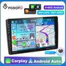 "Podofo Android 13 autoradio Androidauto Carplay 2 Din GPS Car Audio 9 ""WIFI BT Automotive Multimedia"
