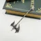18cm Demon Orca Ax Metal 1:6 Ancient Polearm modello di arma accessori per la casa ornamento