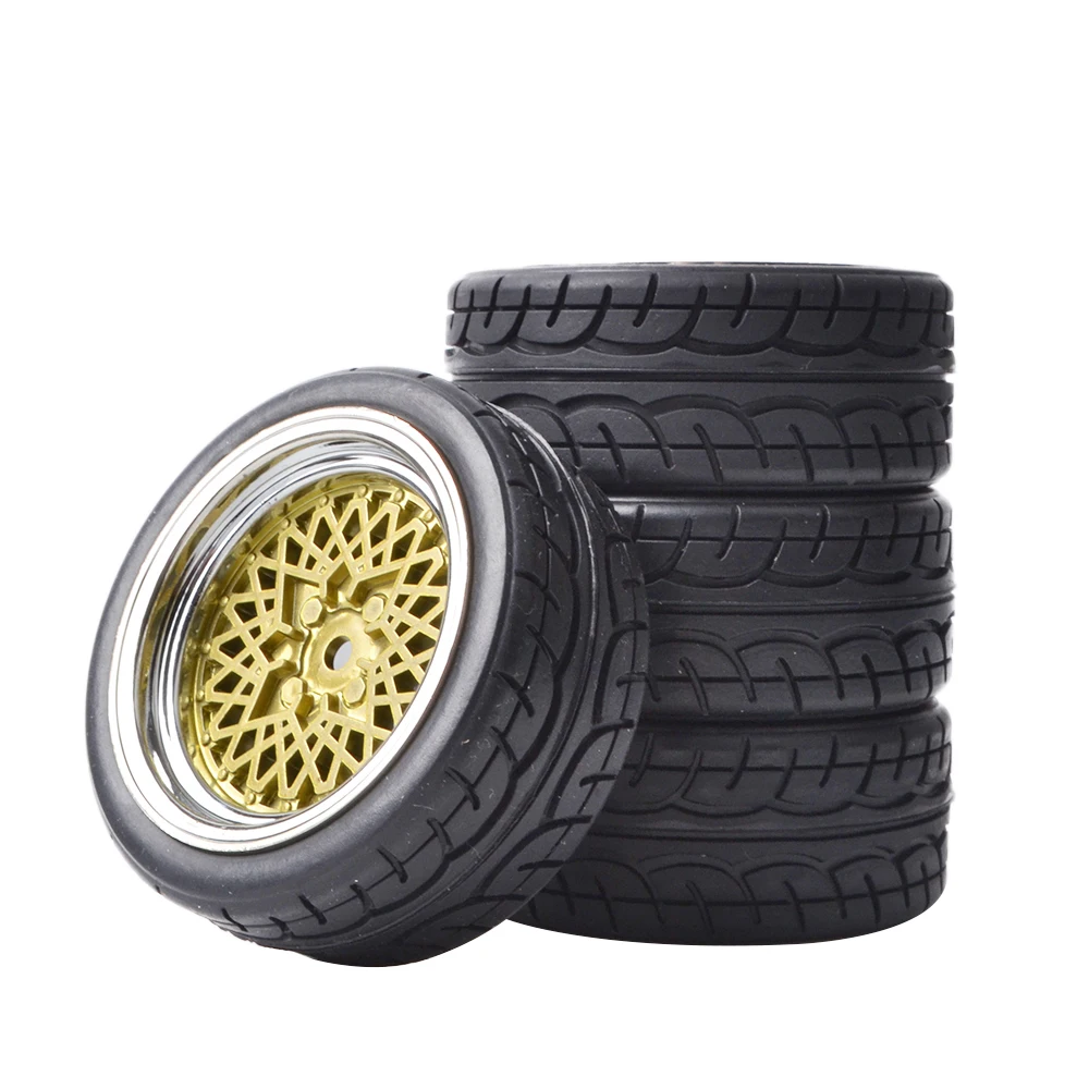 4PCS Hard Drift Reifen 12mm HEX Räder Reifen für 1/10 Skala RC Drift On Road Touring Racing auto Tamiya Wltoys HPI Traxxas Kyosho