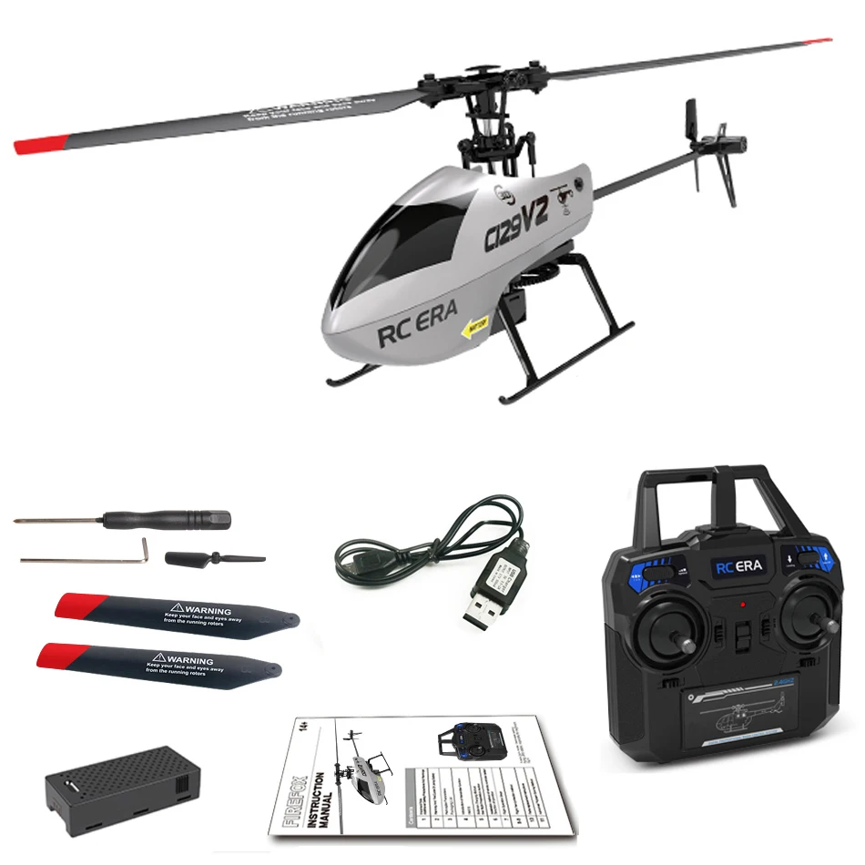 RC ERA C129 V2 One Click 3D Flip RC Hubschrauber 4ch Stabile Flug Fernbedienung Drohne Flugzeug Hobby Spielzeug für Anfänger