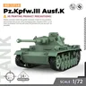 Ssmodel ss72714 1/72 25mm Militär modell Kit pz. kpfw. iii ausf. k