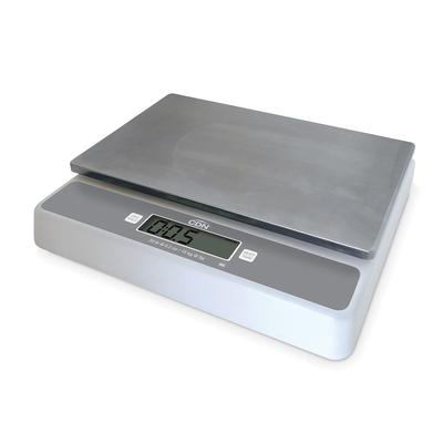 CDN SD3302 33 lb Digital Portion Control Scale w/ Removable Platform - 11 2/5" x 7", White, 100/240 V