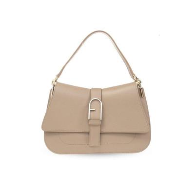 ‘Flow Medium’ Shoulder Bag - Natural - Furla Shoulder Bags